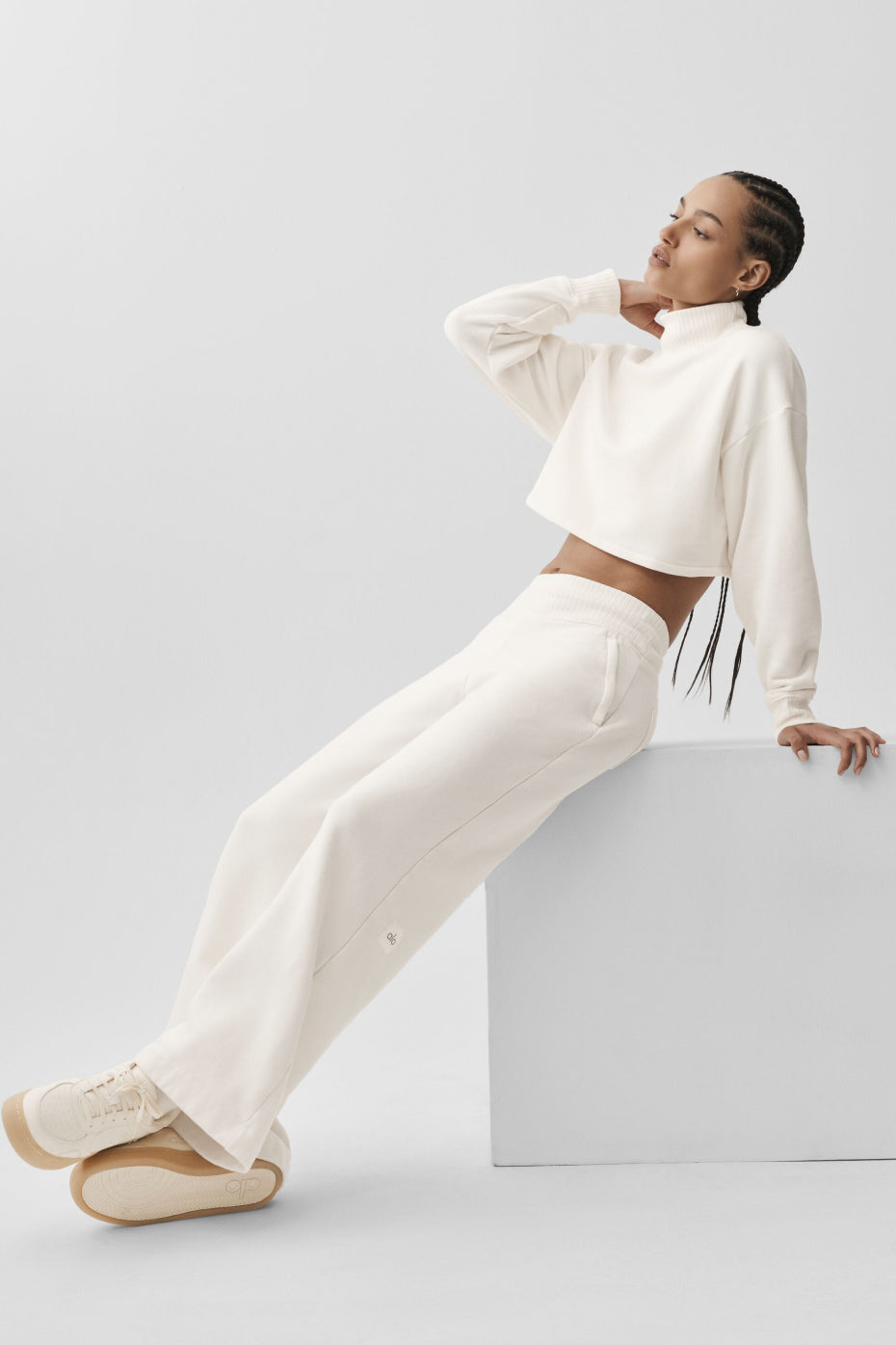 Pantaloni della tuta ampi Serenity - Ivory