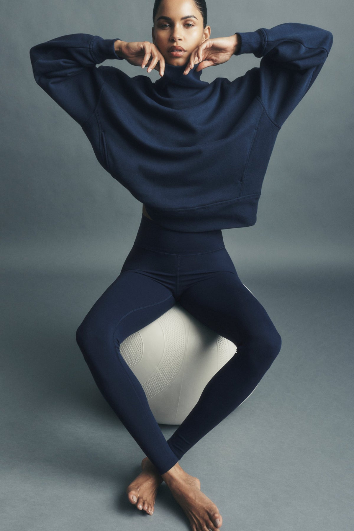 Leggings a vita alta ALO Softsculpt - Navy