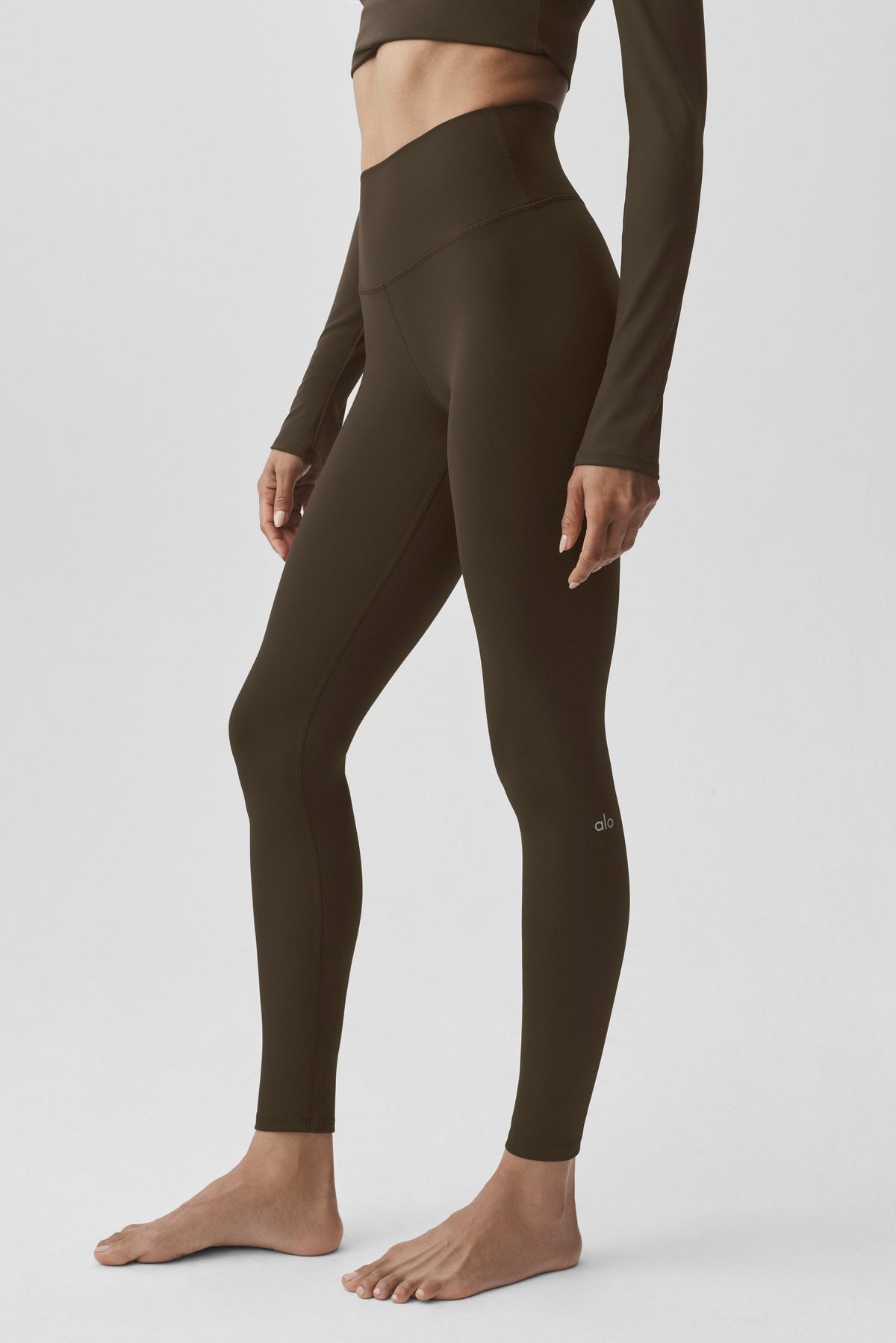 Leggings a vita alta ALO Softsculpt - Espresso