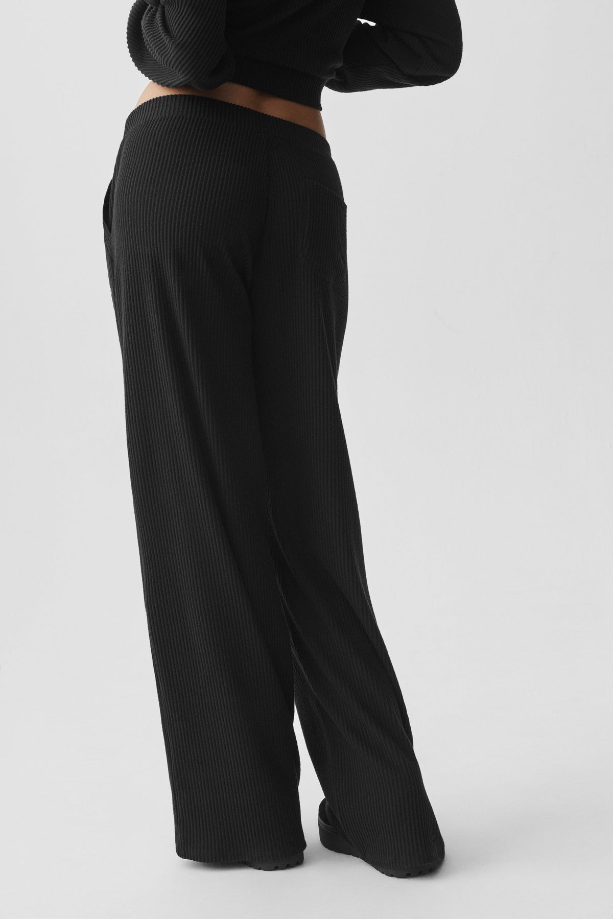 Pantaloni ampi Muse - Black
