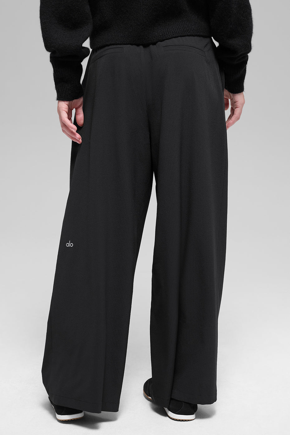 Pantaloni a vita alta Dreamscape (corti) - Black