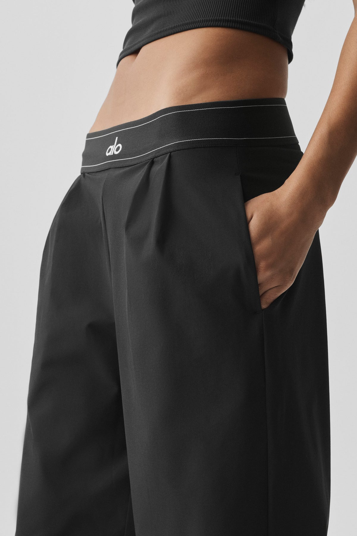Pantaloni Suit Up (lungo) - Nero