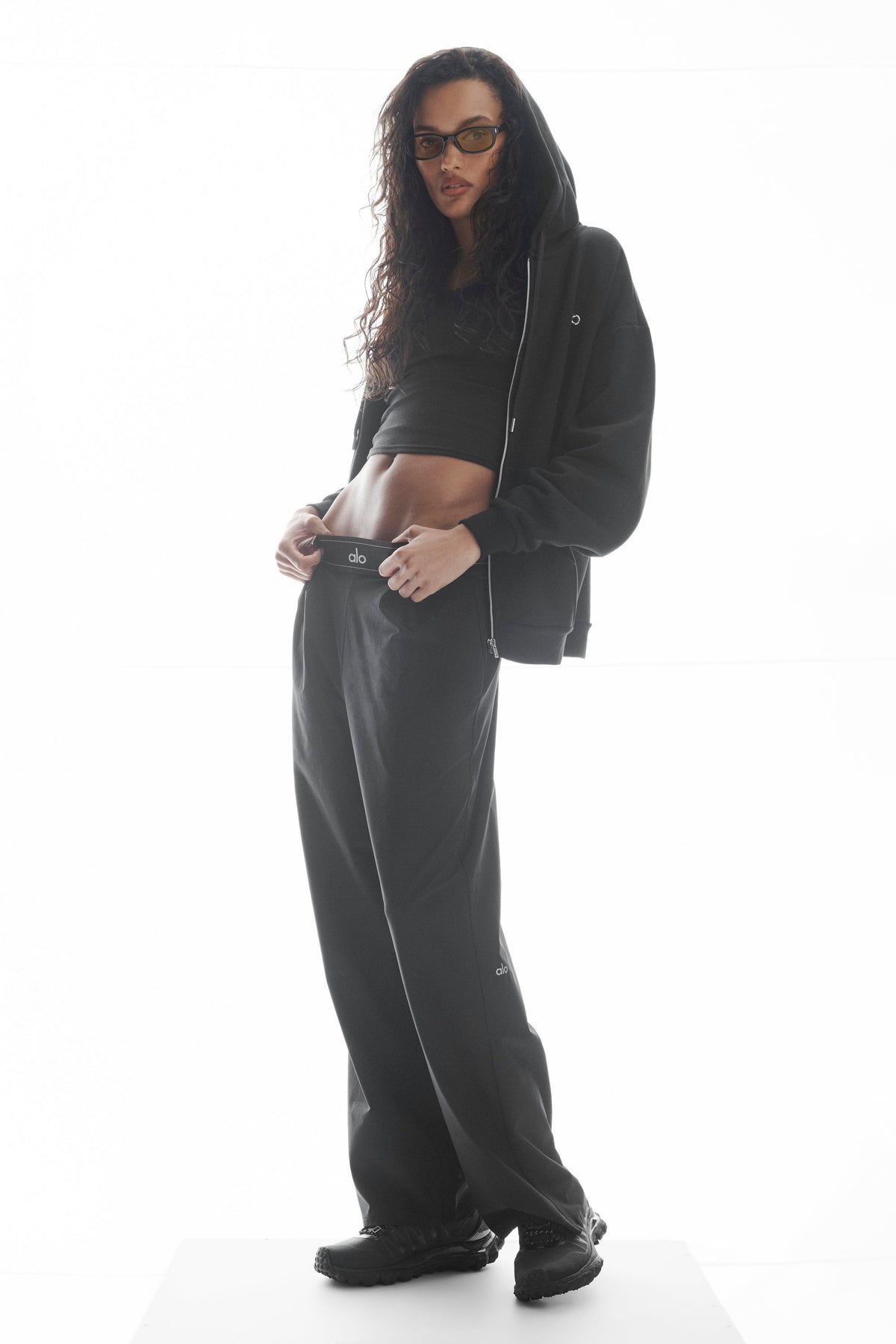 Pantaloni Suit Up (lungo) - Nero
