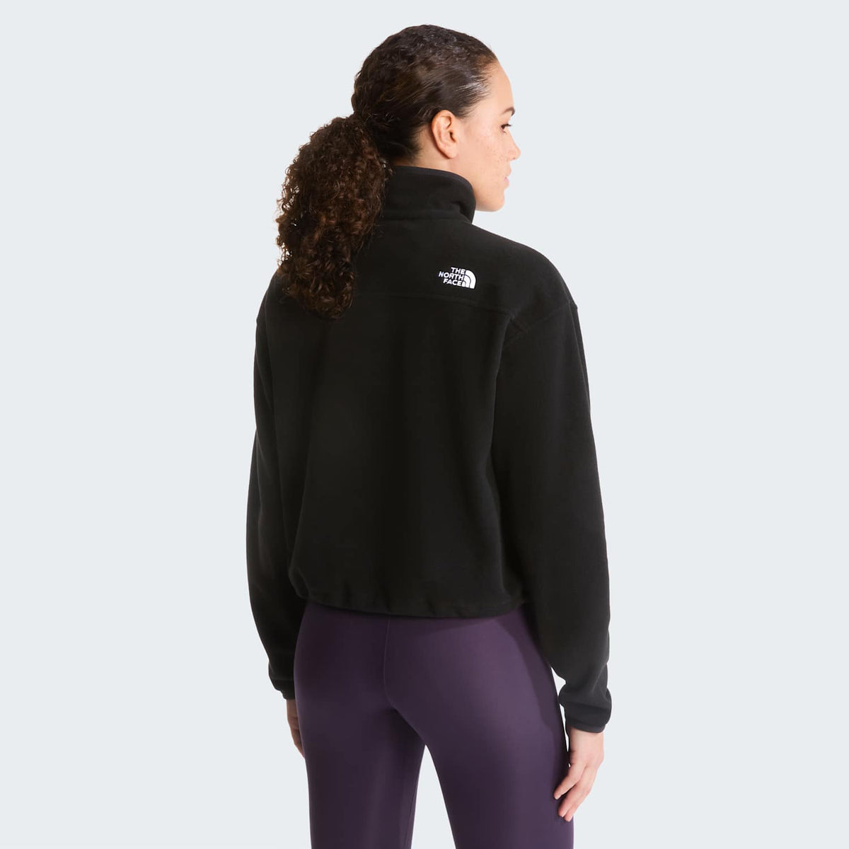 Pile con collo zip Glacier Novelty Logo da Donna
