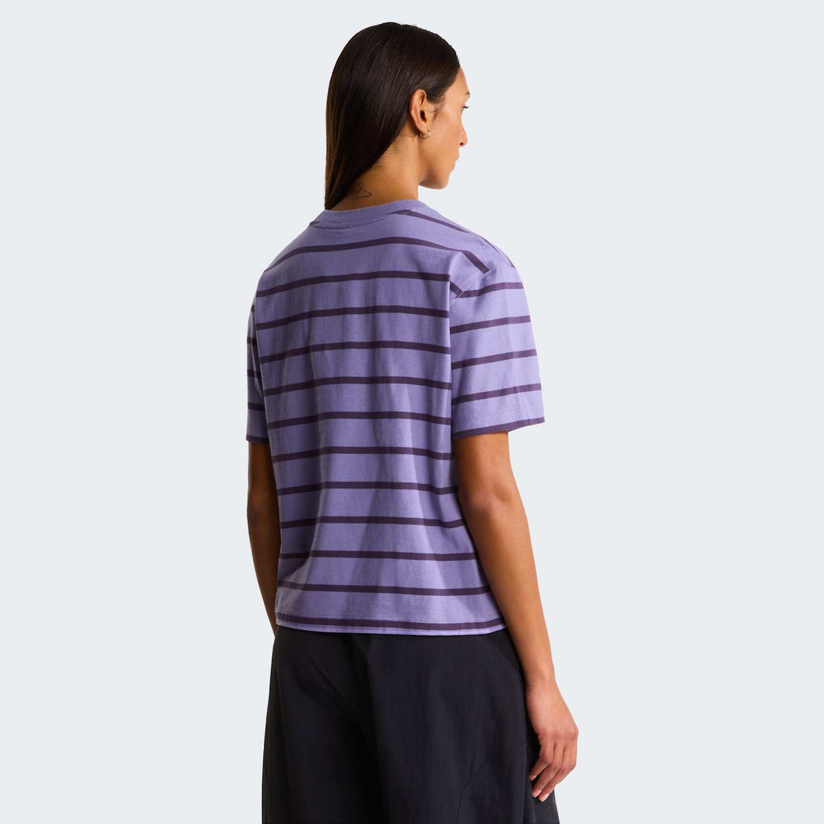 T-shirt a righe Vista da Donna