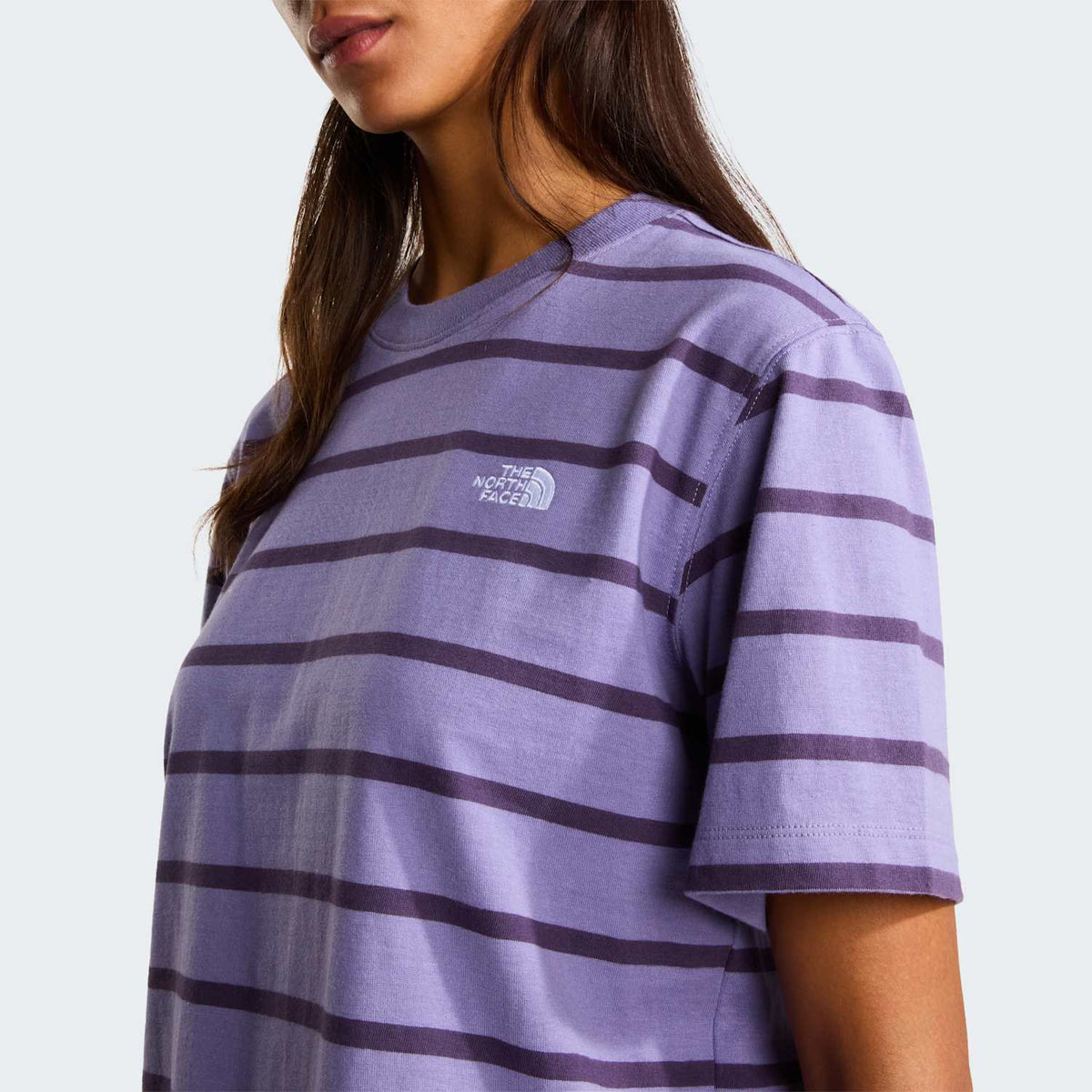 T-shirt a righe Vista da Donna