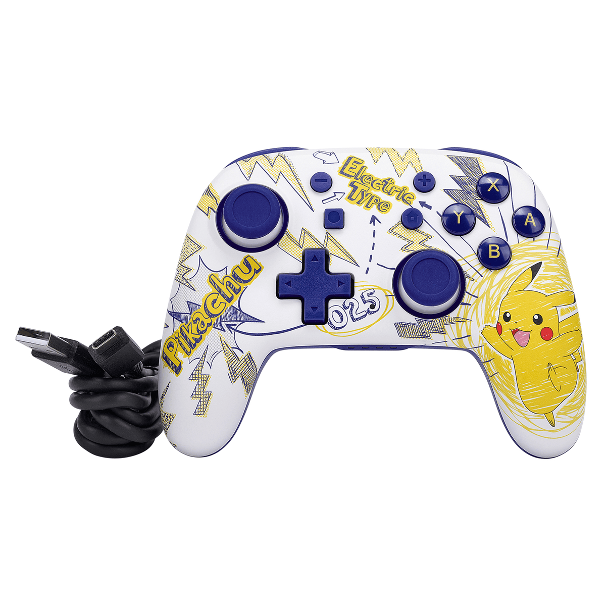 Controller wireless Nano per Nintendo Switch (Pokémon: Pikachu giorni di scuola)
