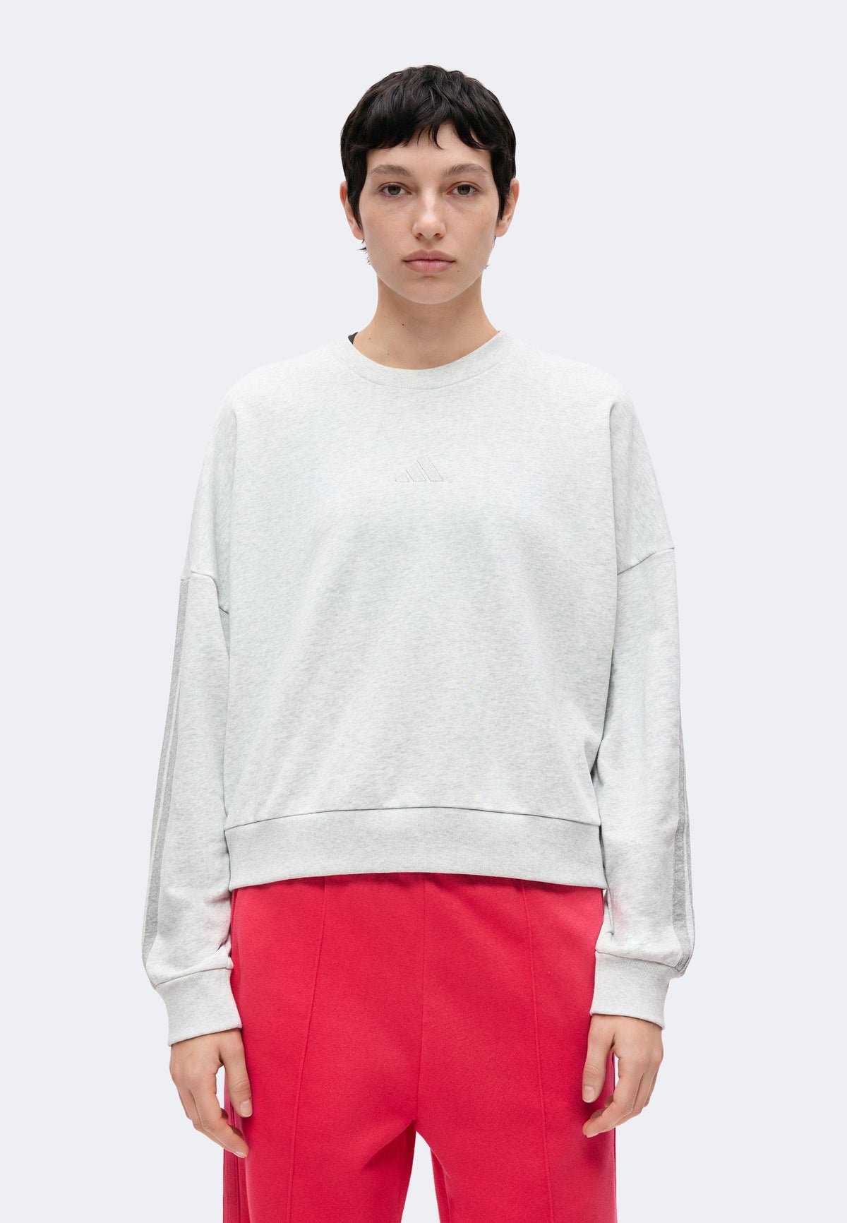 adidas Sportswear Essentials 3 Stripes – Felpa Donna