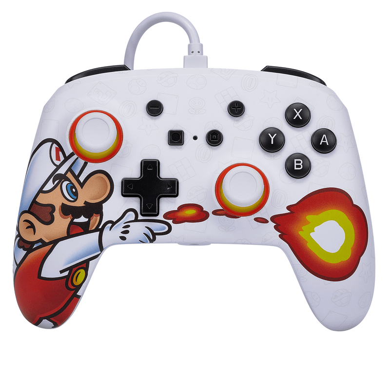 Controller cablato Nintendo Switch - Mario di fuoco