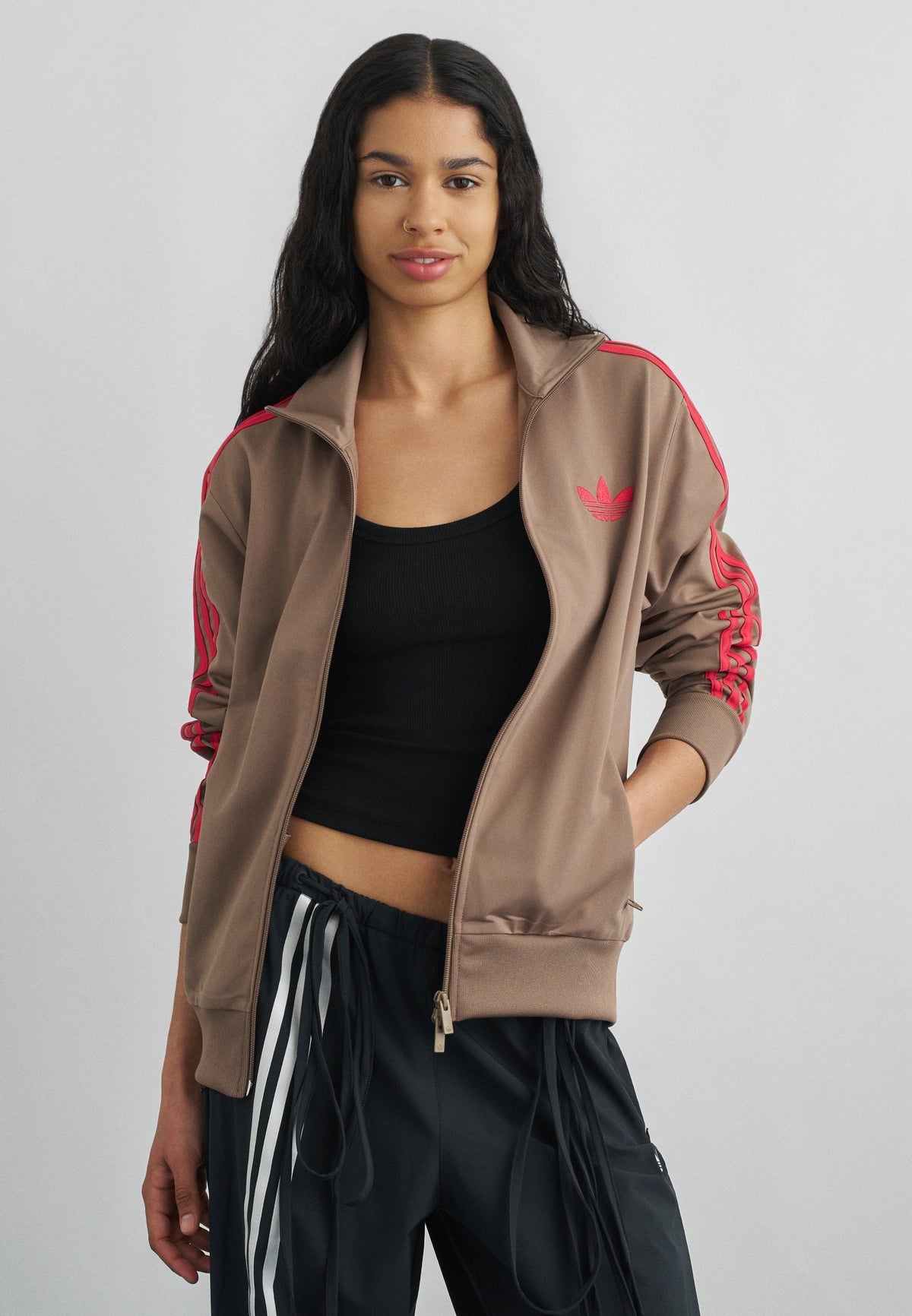 adidas Originals Firebird Track Top Loose – Felpa con zip Donna