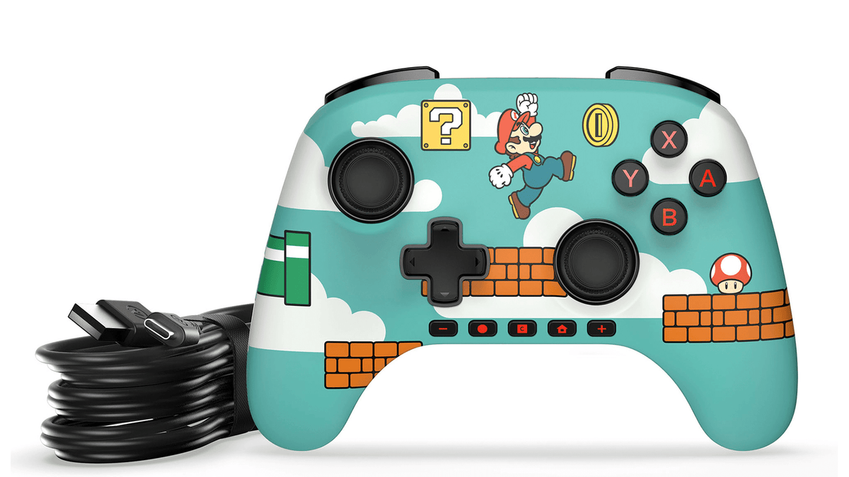 Controller cablato Advantage per Nintendo Switch 2 (Mario Time)