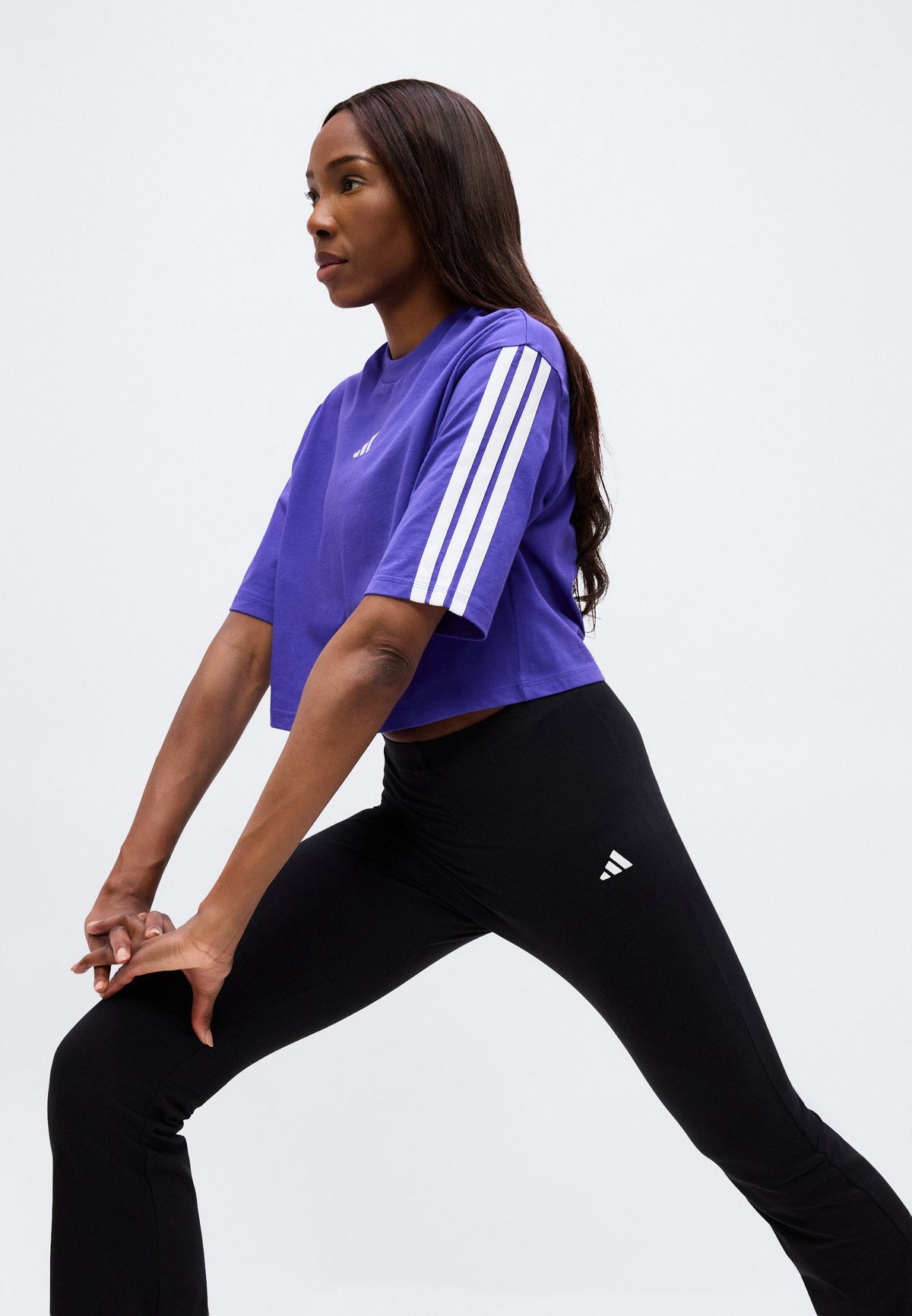 adidas Sportswear Essentials 3 Stripes Loose – T-shirt stampata Donna