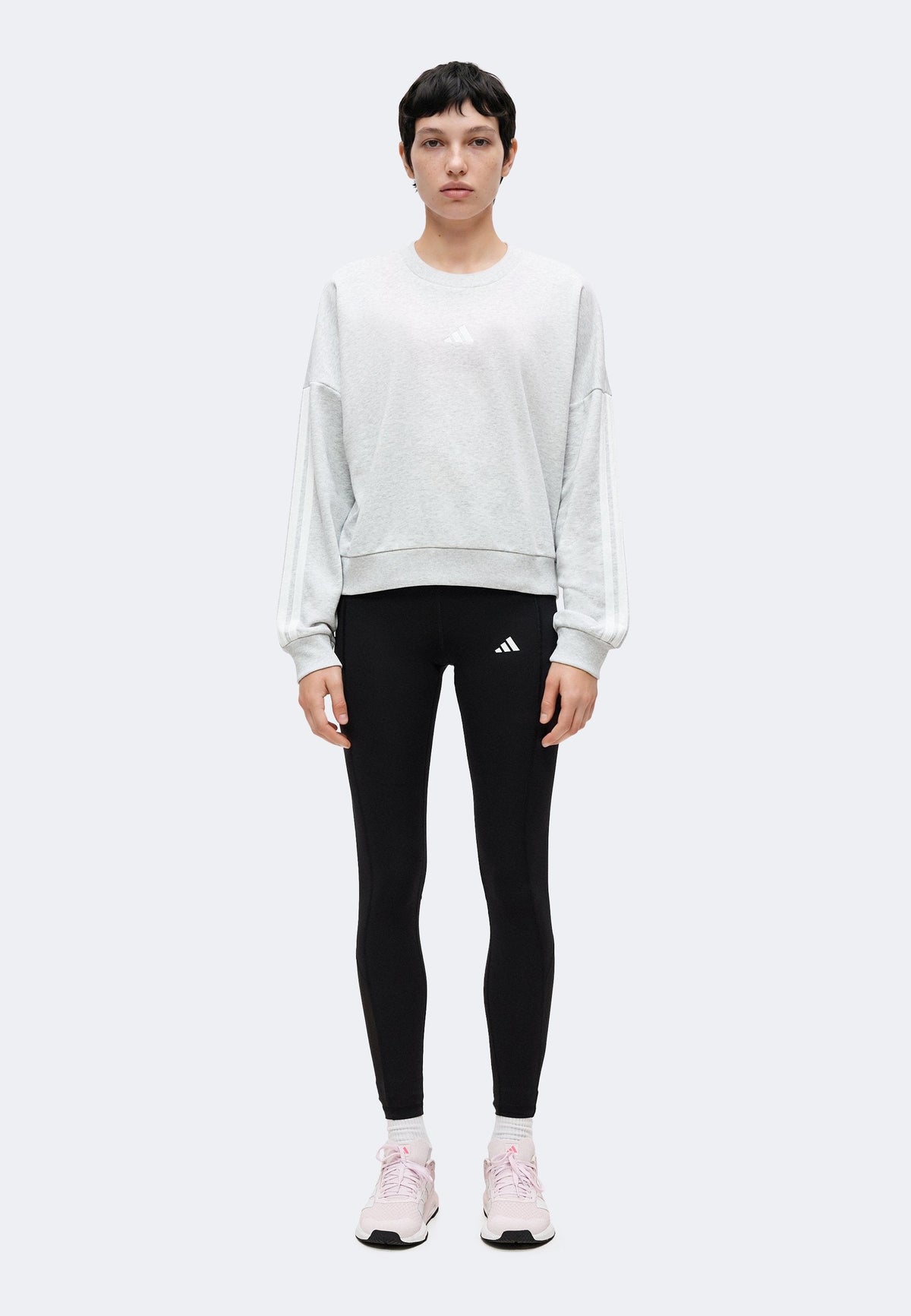 adidas Sportswear Essentials 3 Stripes – Felpa Donna