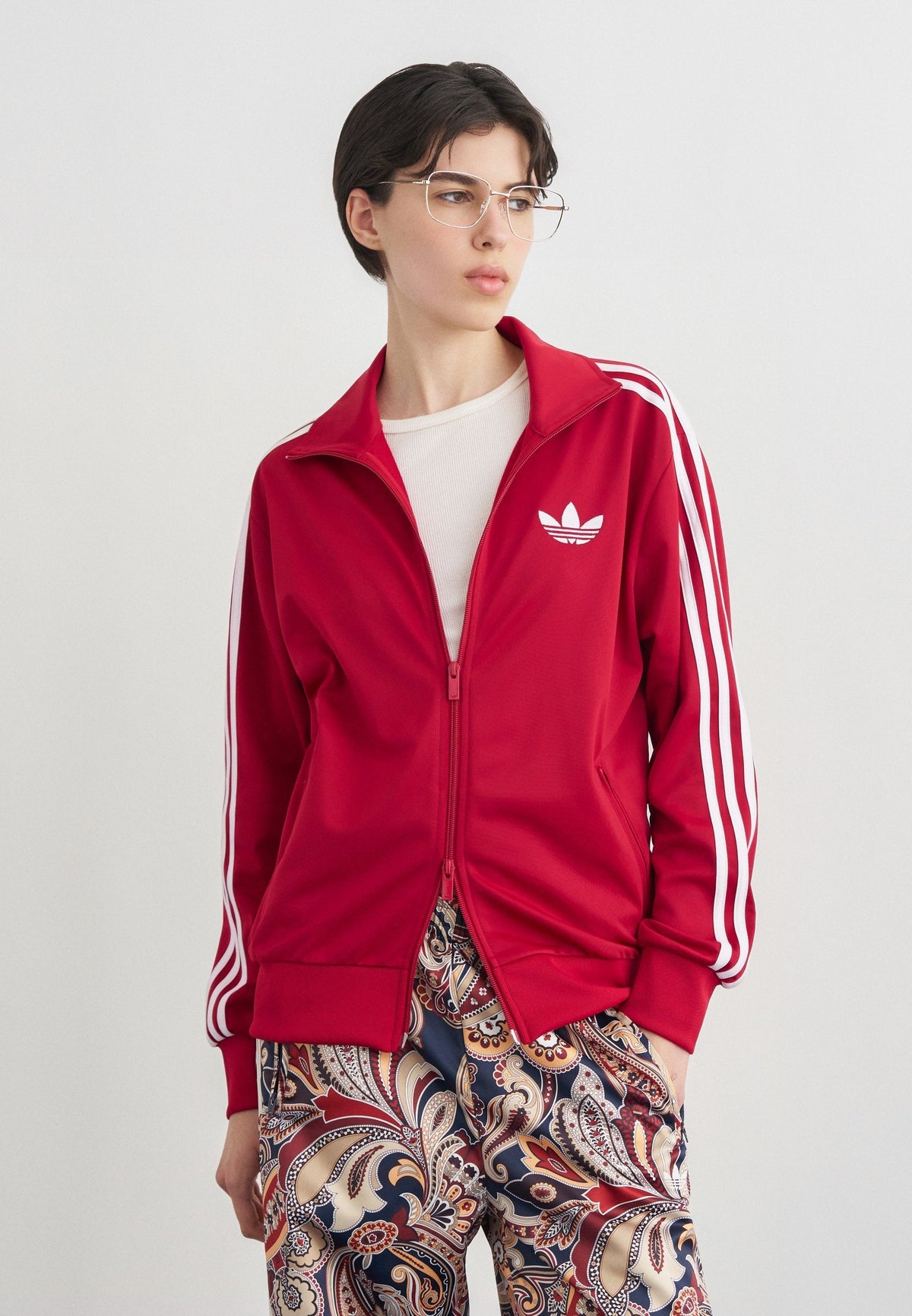 adidas Originals Firebird Track Top Loose – Felpa con zip Donna