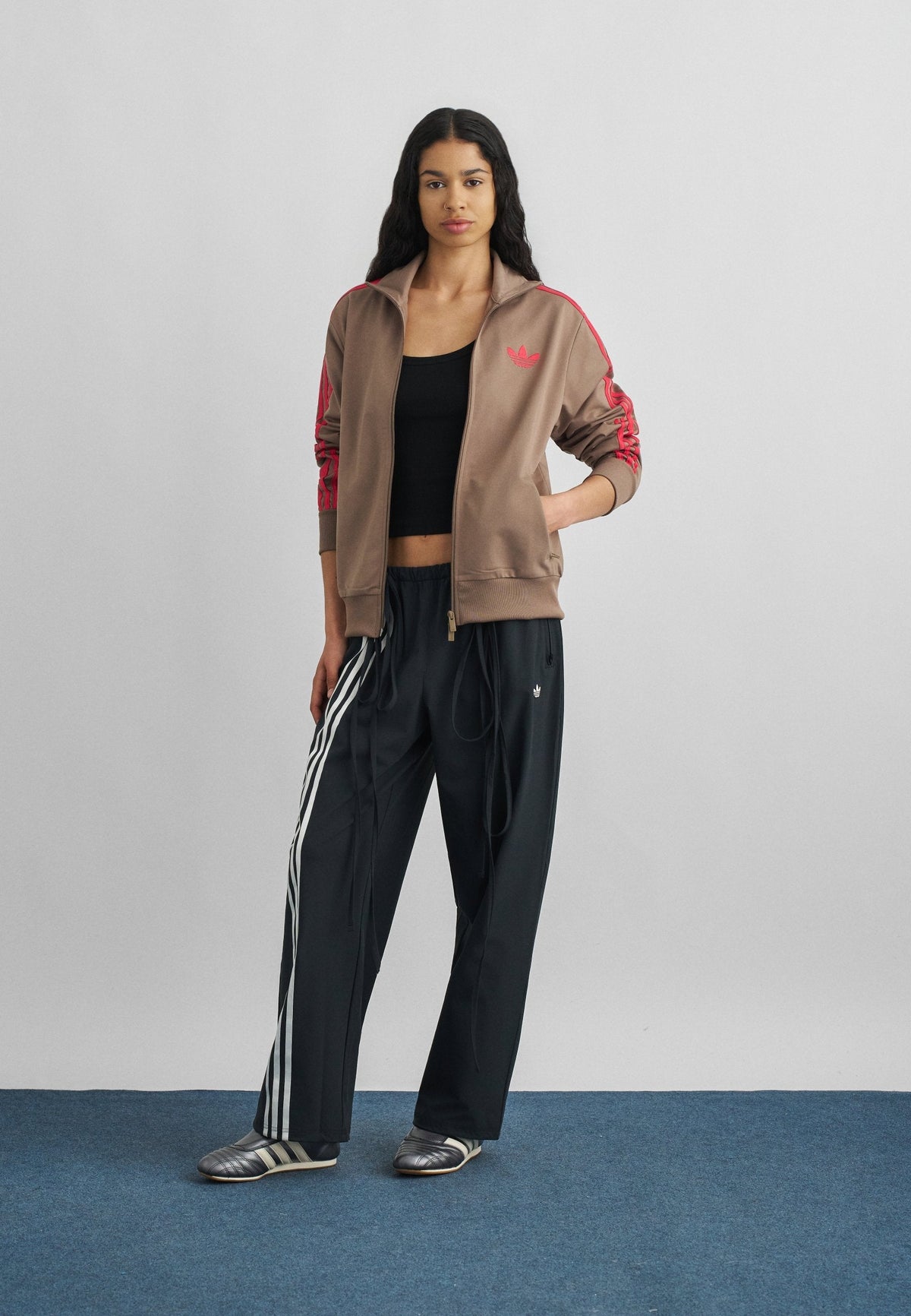 adidas Originals Firebird Track Top Loose – Felpa con zip Donna