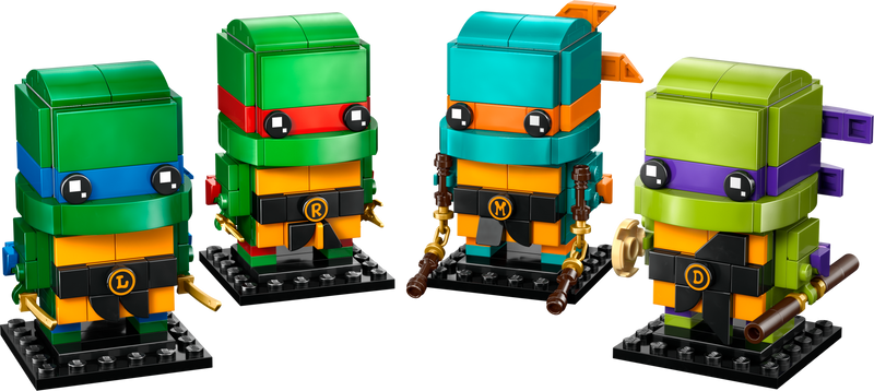 LEGO® BrickHeadz – Personaggi delle Tartarughe Ninja (40878)