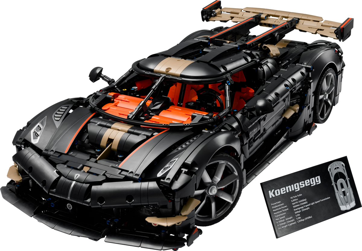 LEGO® Technic – Megacar Sadair's Spear di Koenigsegg (42232)