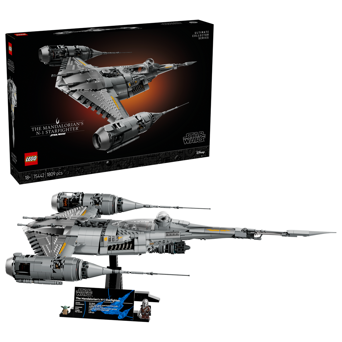 LEGO® Star Wars – Il caccia N-1 del Mandaloriano (75442)