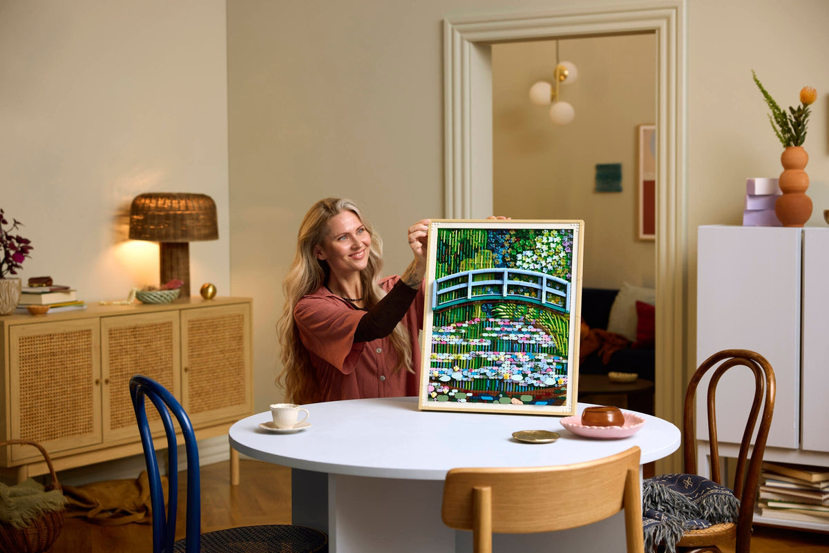 LEGO® Art – Claude Monet: lo stagno delle ninfee, armonia verde (31220)