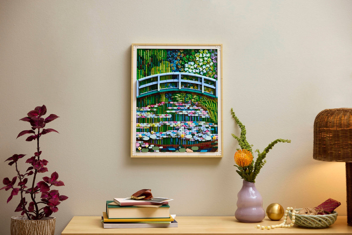 LEGO® Art – Claude Monet: lo stagno delle ninfee, armonia verde (31220)