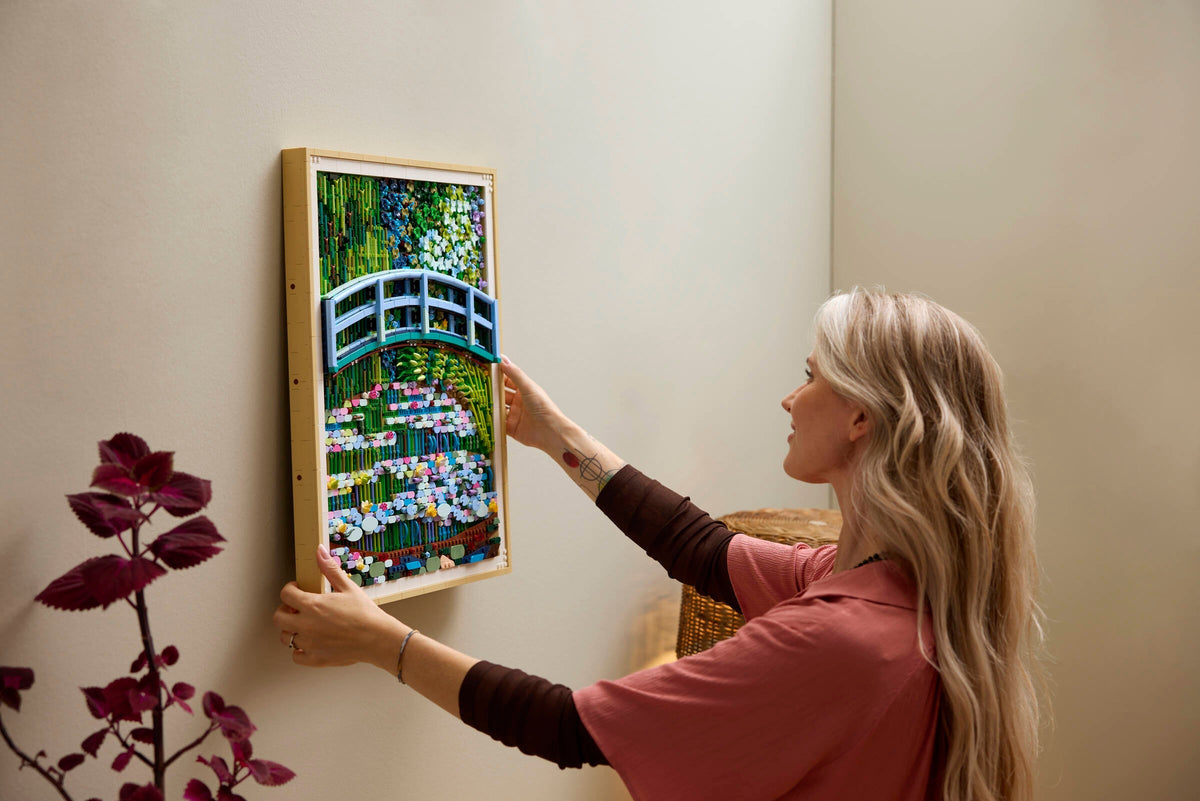 LEGO® Art – Claude Monet: lo stagno delle ninfee, armonia verde (31220)