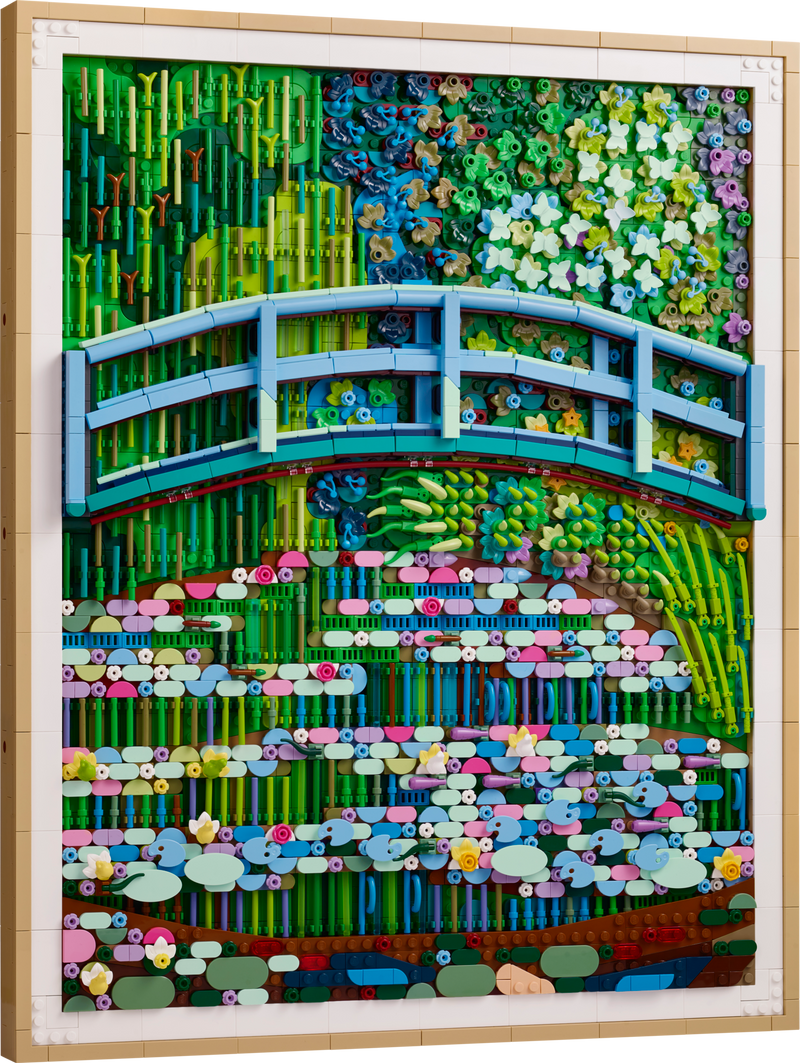 LEGO® Art – Claude Monet: lo stagno delle ninfee, armonia verde (31220)