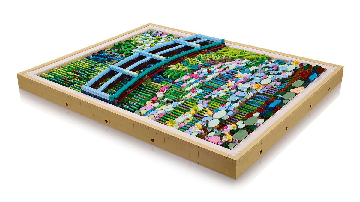 LEGO® Art – Claude Monet: lo stagno delle ninfee, armonia verde (31220)
