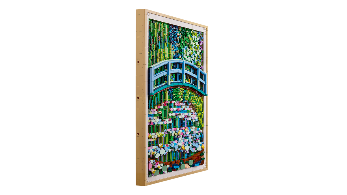 LEGO® Art – Claude Monet: lo stagno delle ninfee, armonia verde (31220)