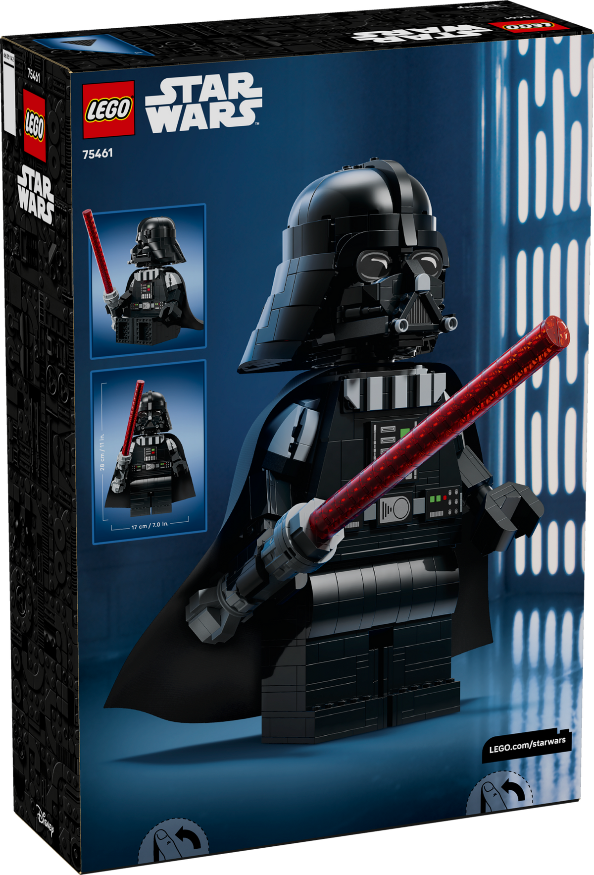 LEGO® Minifigures – Minifigure di Darth Vader in formato grande (75461)