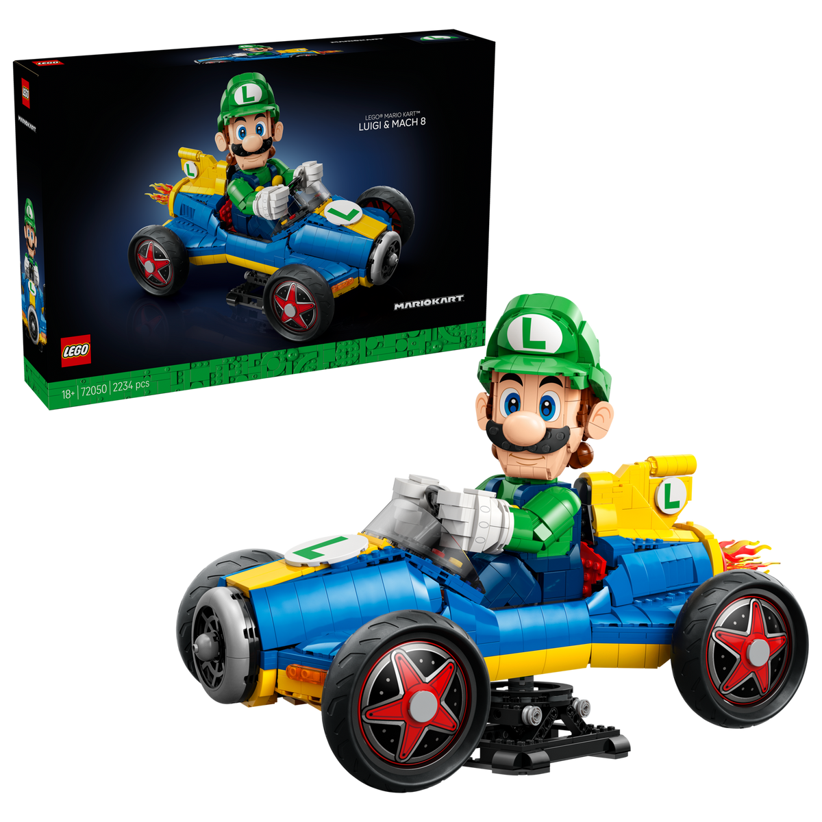 LEGO® Super Mario – Mario Kart™: Luigi e Proto 8 (72050)