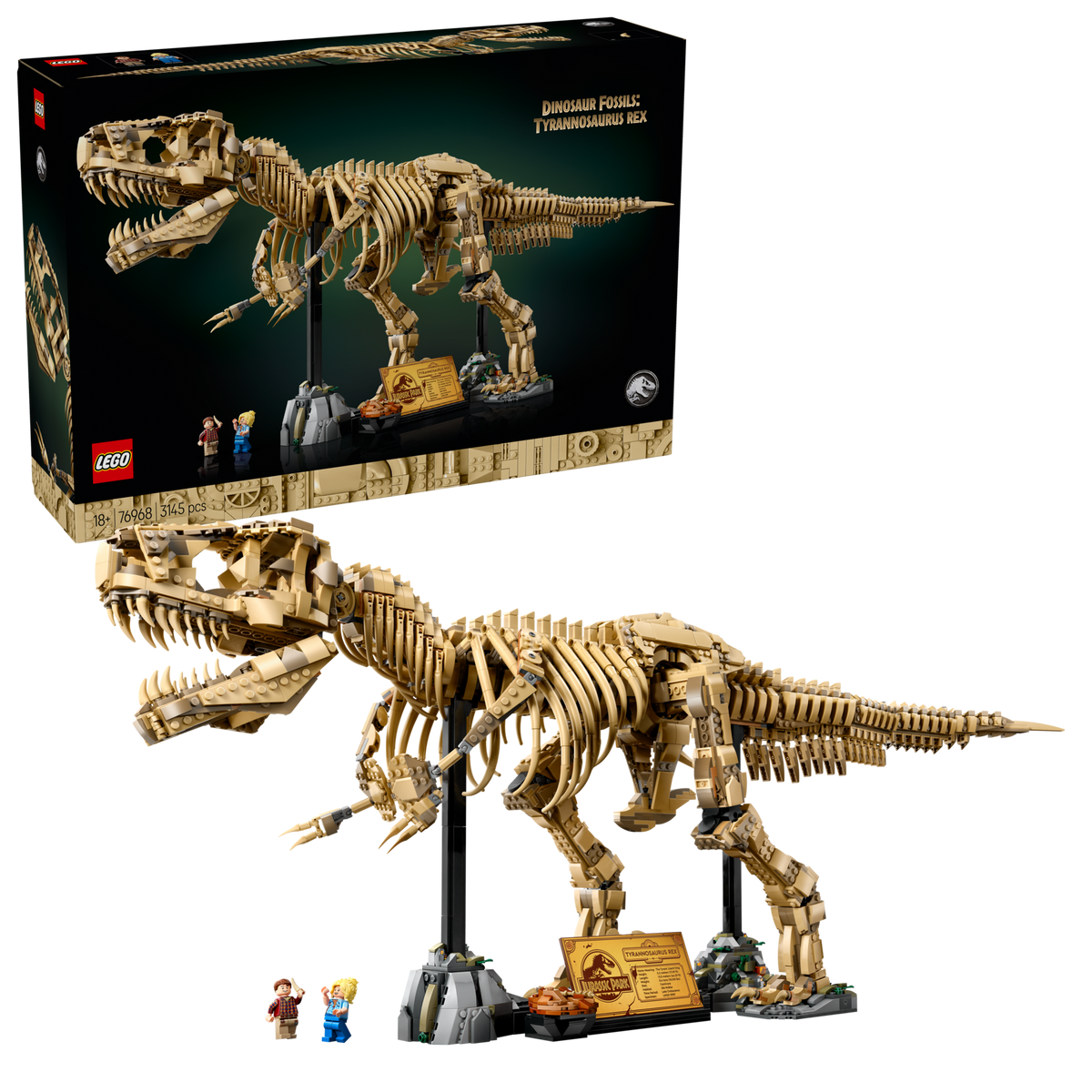 LEGO® Jurassic World – I fossili di dinosauro: il Tyrannosaurus rex (76968)