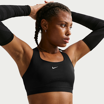 Nike Swift – Reggiseno sportivo a sostegno elevato con fodera leggera da Donna