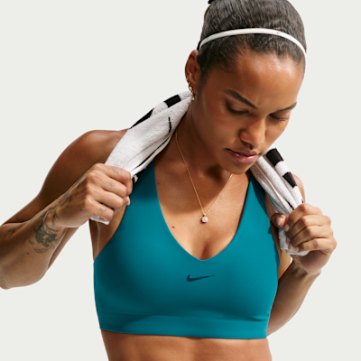Nike Universa – Reggiseno sportivo imbottito a sostegno medio da Donna
