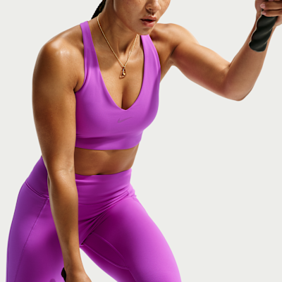 Nike Universa – Reggiseno sportivo imbottito a sostegno medio da Donna