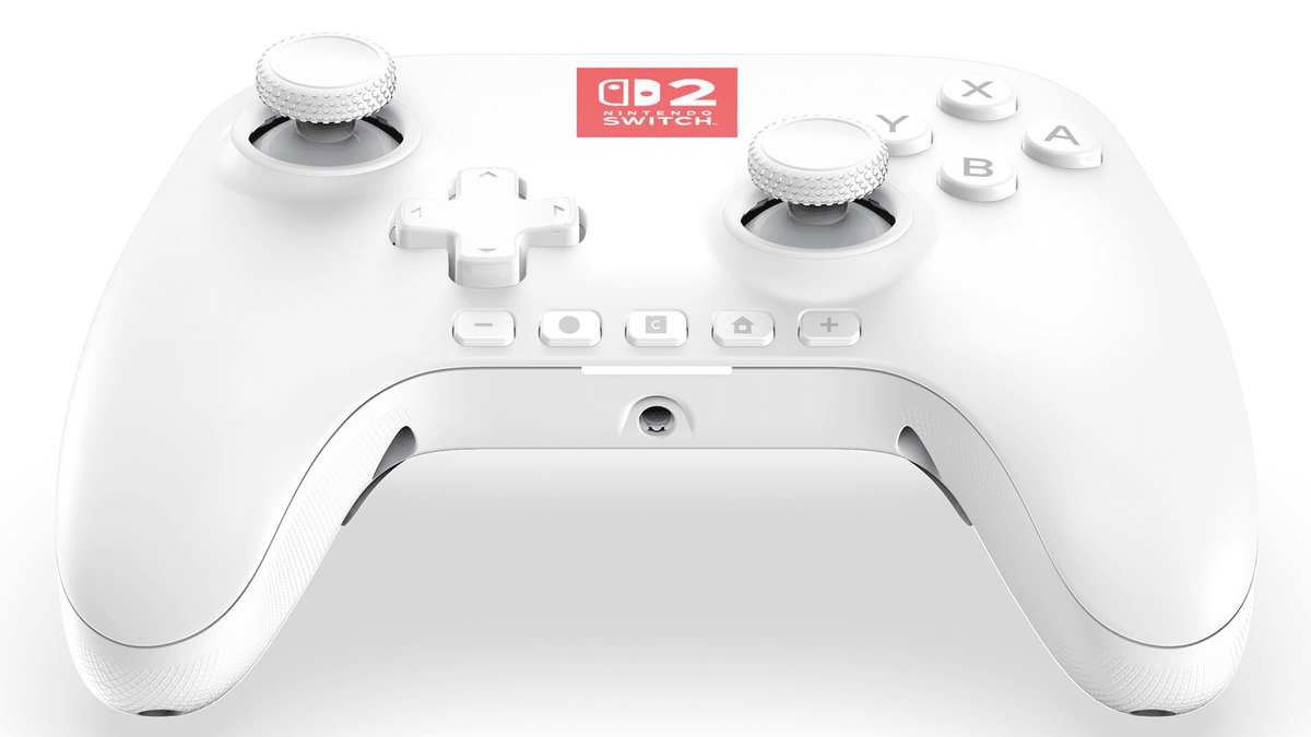 Controller cablato Advantage con Lumectra per Nintendo Switch 2 (bianco)