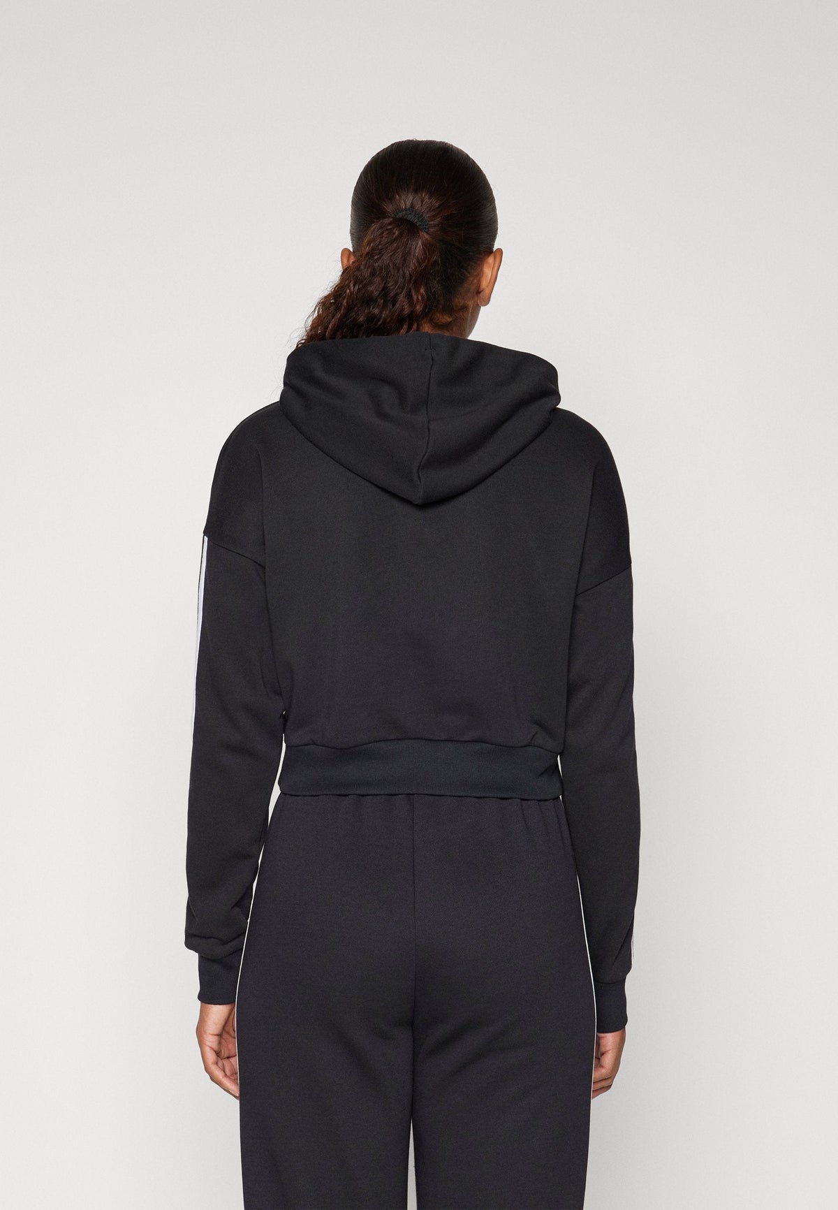 adidas Sportswear Essentials 3 Stripes French Terry Cropped – Felpa con cappuccio Donna