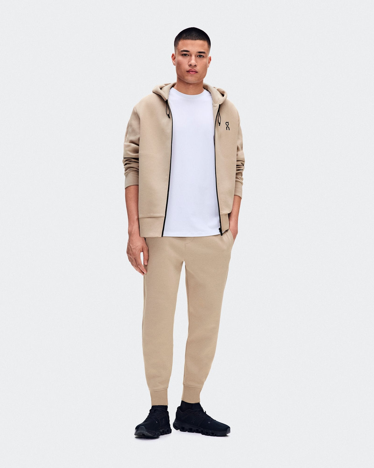 Focus Tech Zip Hoodie Uomo