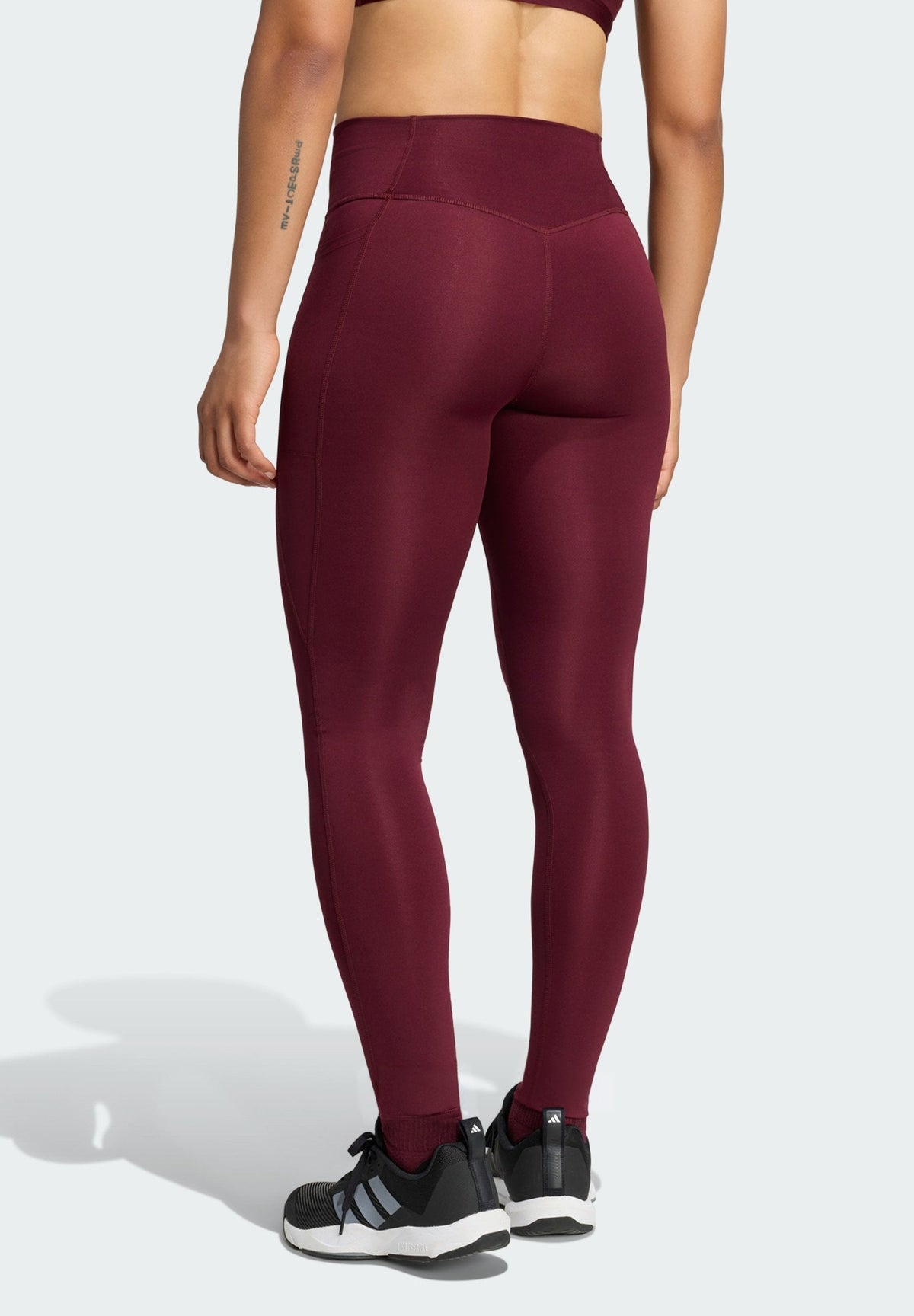 adidas Performance Optime Essentials Stash Pocket Full Length – Leggings Donna