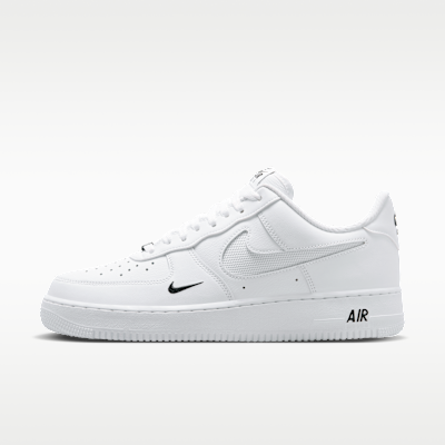 Nike Air Force 1 '07 LV8 Uomo – Bianco/Nero/Reflect Silver