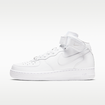 Nike Air Force 1 '07 Mid Donna – Bianco/Bianco/Bianco
