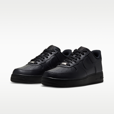 Nike Air Force 1 '07 Uomo – Nero/Nero