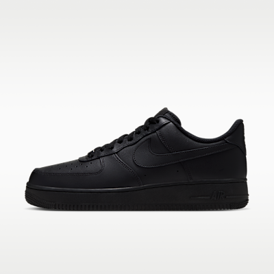 Nike Air Force 1 '07 Uomo – Nero/Nero