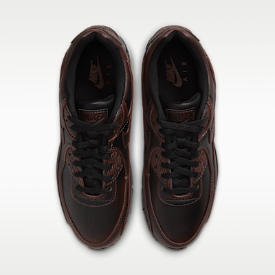 Nike Air Max 90 Premium Uomo – Nero/Cinnamon/Nero