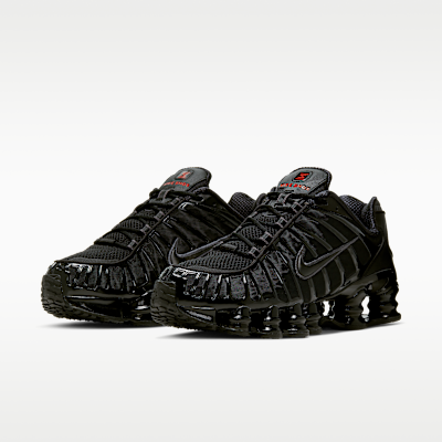Nike Shox TL Uomo – Nero/Metallic Hematite/Max Orange/Nero