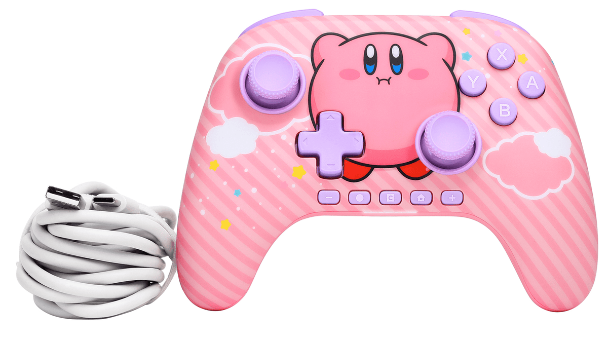 Controller wireless Advantage per Nintendo Switch 2 (Soffio di Kirby)