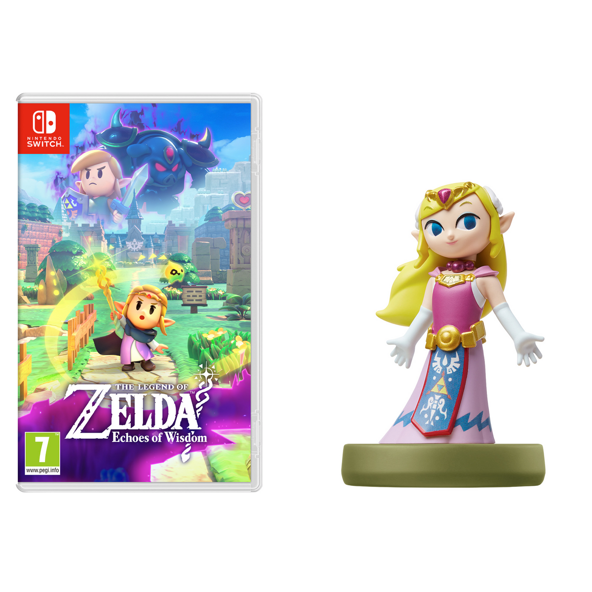 The Legend of Zelda: Echoes of Wisdom + amiibo Zelda (The Wind Waker) (The Legend of Zelda Collection)