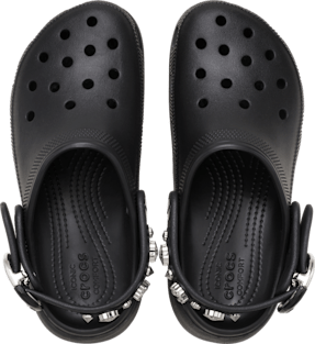Classic Platform Studded Buckle Clog