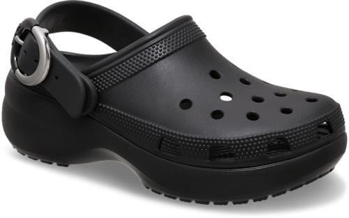 Classic Platform Studded Buckle Clog