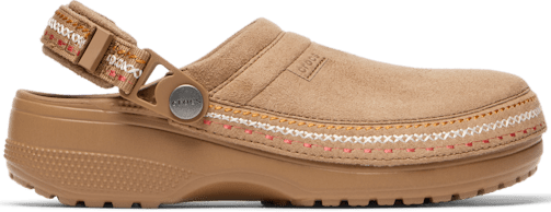 Crafted Vegan Suede Stitch Clog