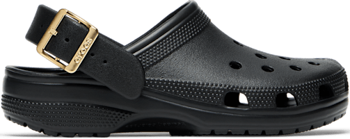 Classic Metallic Buckle Clog